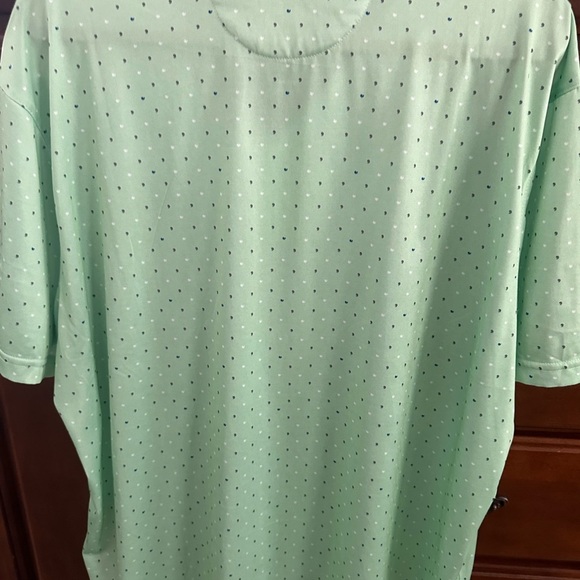 Izod Men's Mint Green Polo Shirt - Picture 8 of 10